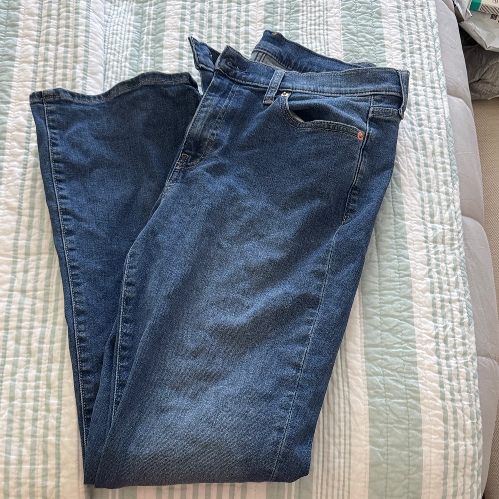 GAP Mid Rise Blue Jeans
